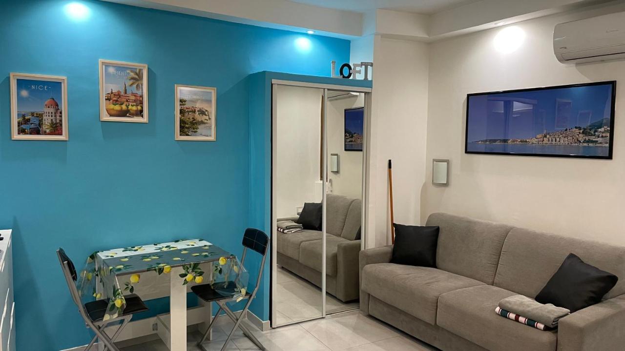 Studio Rue Pietonne Proche Plage Menton Luaran gambar